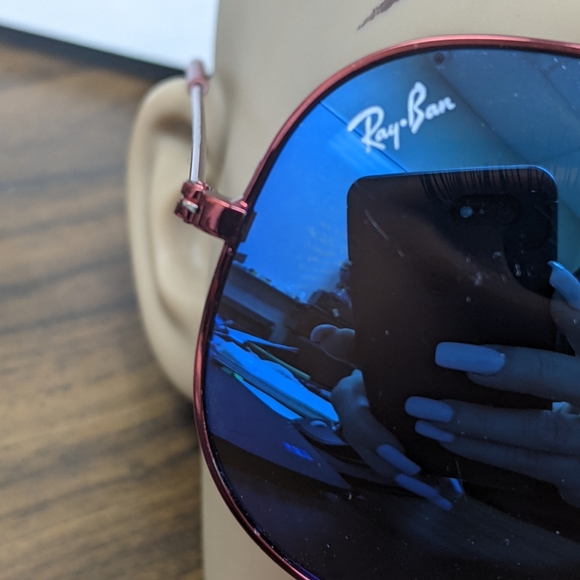 Ray Ban Aviator Sunglasses 592 main image 13